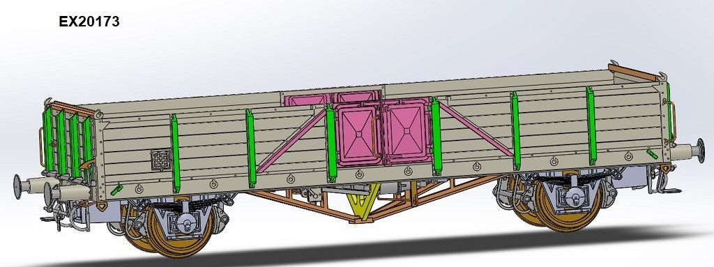 EX20173 Exact Train - DR Linz Ommr - Spur H0